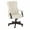 Cream Fabric, variant on Pemberly Row High Back Fabric Office Chair with Arms in Cream