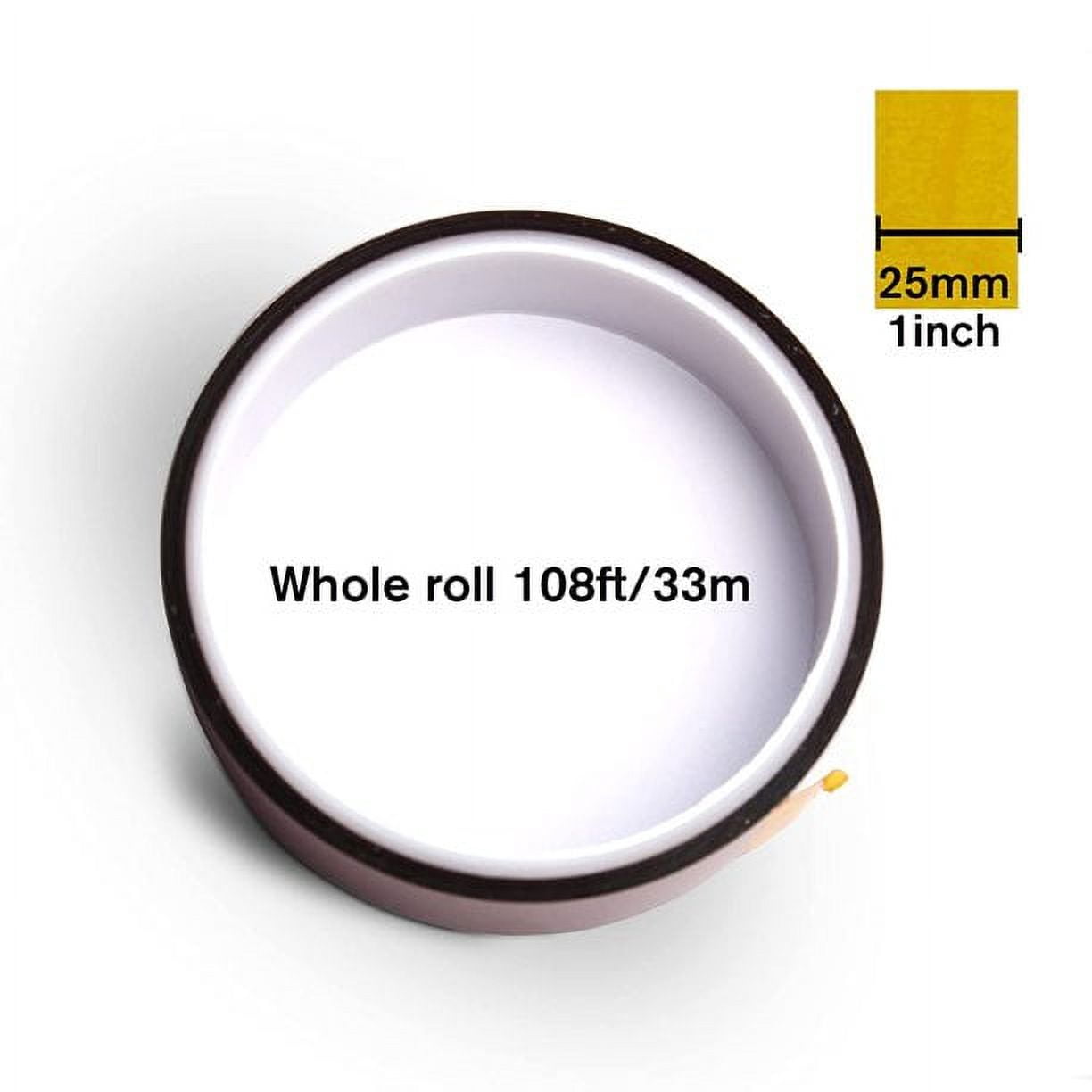 A-SUB Sublimation Paper 8.5x11 110 Sheets 125g + Heat Resistant Tape 25mm x 108ft , Sublimation Tape， High Temp Tap, Kapton Polyimide Tape