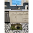 thumbnail image 3 of Yellow and Black Labradors Machine Washable Memory Foam Mat, 3 of 4