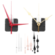 thumbnail image 4 of ckepdyeh - Kit de mecanismo de movimiento de reloj de pared de cuarzo sin tictac de 2 piezas con 5 piezas de repuesto diferentes, 4 of 8