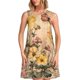 thumbnail image 1 of Fotbe Vintage Floral Butterfly Collage Vestido de Verano sin Mangas para Mujer – Vestido Midi Línea A, Estilo Camiseta Floral, Vestido Playero Casual y Fluido, 1 of 7