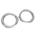 thumbnail image 4 of Front Fog Light Ring Trims, Scratch Resistant ABS Plastic Fog Lamp Surround  Plating Stick On Pair  For Decoration, 4 of 8