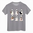 thumbnail image 4 of CAUYDY Toddler Girl Boy Halloween Shirt Spooky Graphic T-Shirt Kids Short Sleeve Tee Top Cute Fall Clothes,3-4 Y, 4 of 5