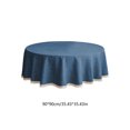 thumbnail image 3 of Waterproof Table Cover with Oil Resistant Finish, Wipeable Tablecloth for Dining Room, Kitchen, Coffee Table, and Everyday Home Use, 3 of 6