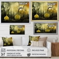 thumbnail image 4 of Designart "Dreamscape of Green Fennel Herbs" Floral Framed Wall Art - Traditional Green Herbs Entryway Framed Wall Art, 4 of 6