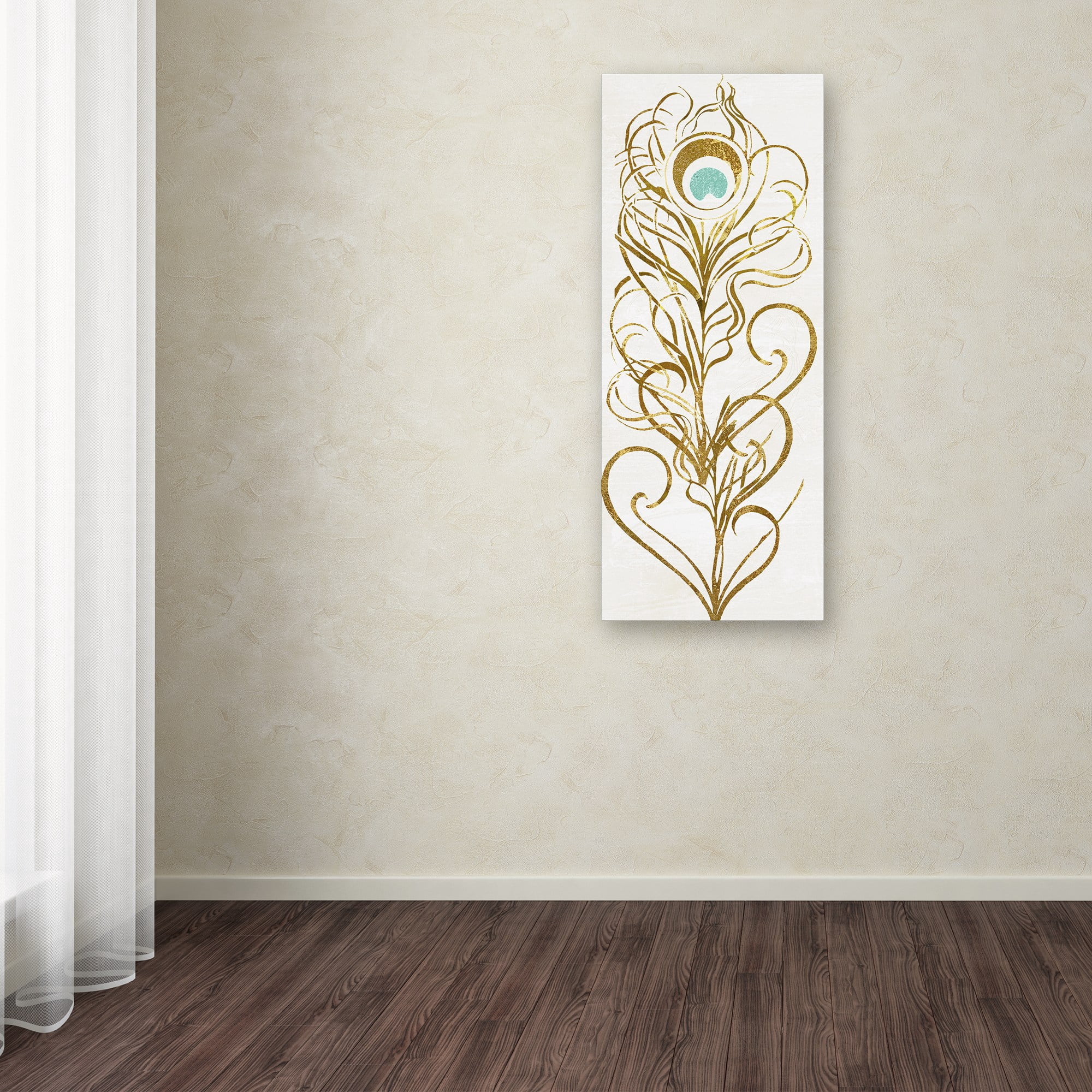 Trademark Fine Art "Of A Feather II" Canvas Art by Color Bakery