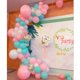 thumbnail image 1 of Balloon Arch Kit, 71 unidades, globos coloridos de látex rosa y azul, 1 of 3