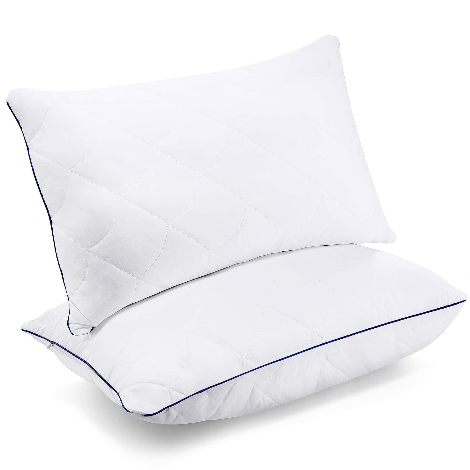 Sable Queen Size Bed Pillows for Sleeping, 100% Cotton Adjustable Soft  Pillows, 30×20 