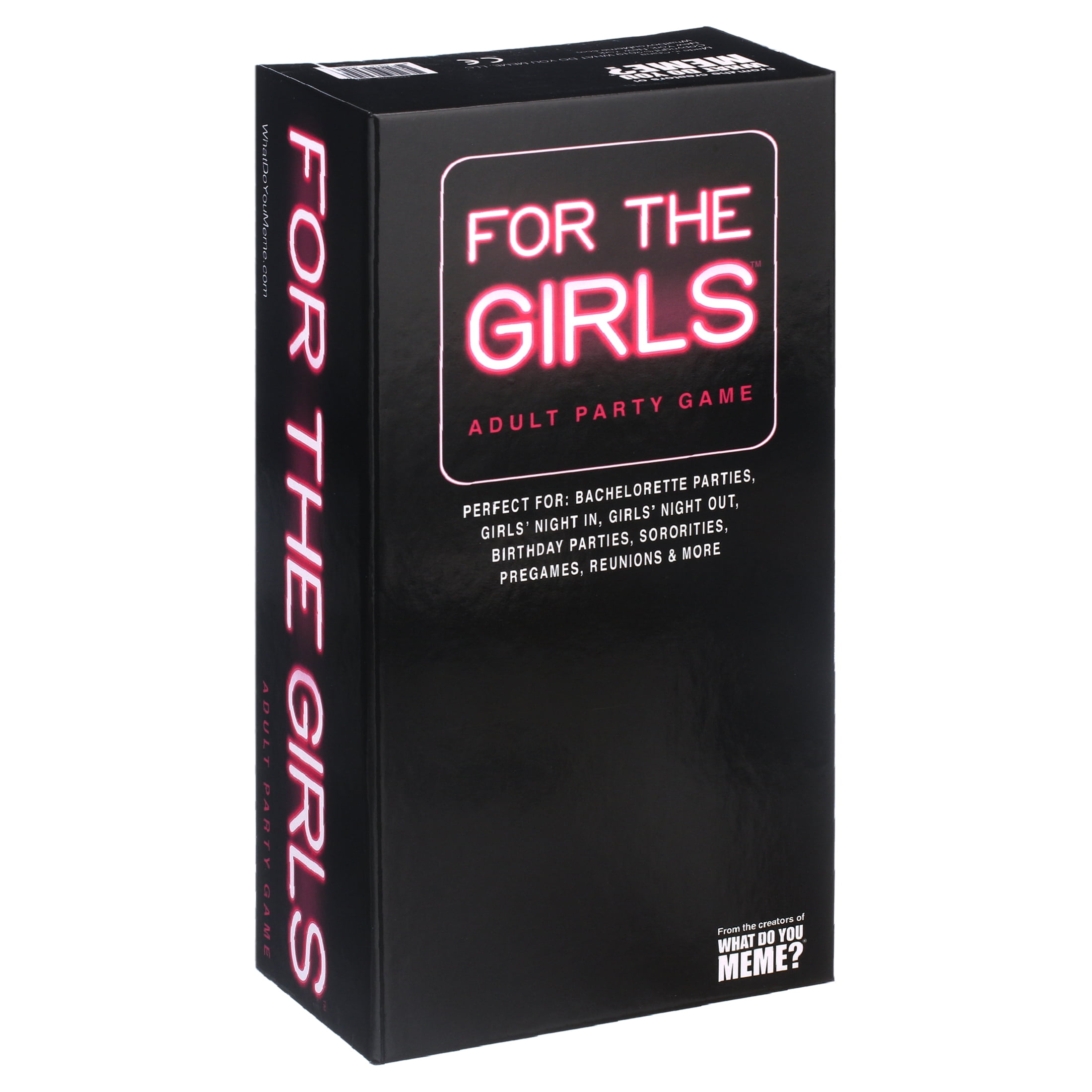 For The Girls The Ultimate Girls Night Party Game By What Do You Meme Card Game For Bachelorette Parties Game Nights More Walmart Com Walmart Com