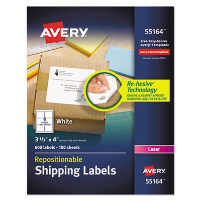 Walmart avery shipping labels