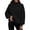 Black Sweatshirts, variant on Qgtaibl Womens Ribbed Turtleneck Sweatshirt Long Sleeve Drop Shoulder Oversized Corduroy Pullovers Solid Color Casual Loose Fit Fall Tops Pink L