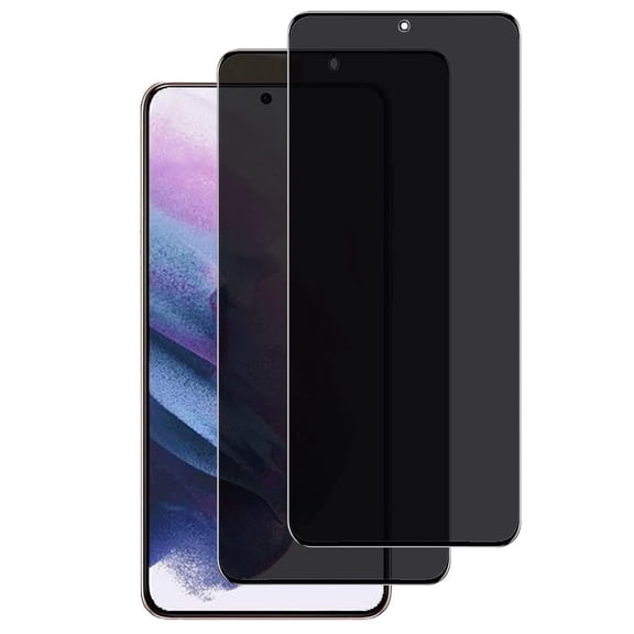 ZYQEEE 2 Pack Privacy Screen Protector for Samsung Galaxy S22 6.1", Anti-Spy Tempered Glass, Bubble-Free, Easy Install
