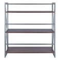 thumbnail image 4 of Winsome Wood Isa 3-Tier Shelf, Graphite & Walnut, 4 of 8