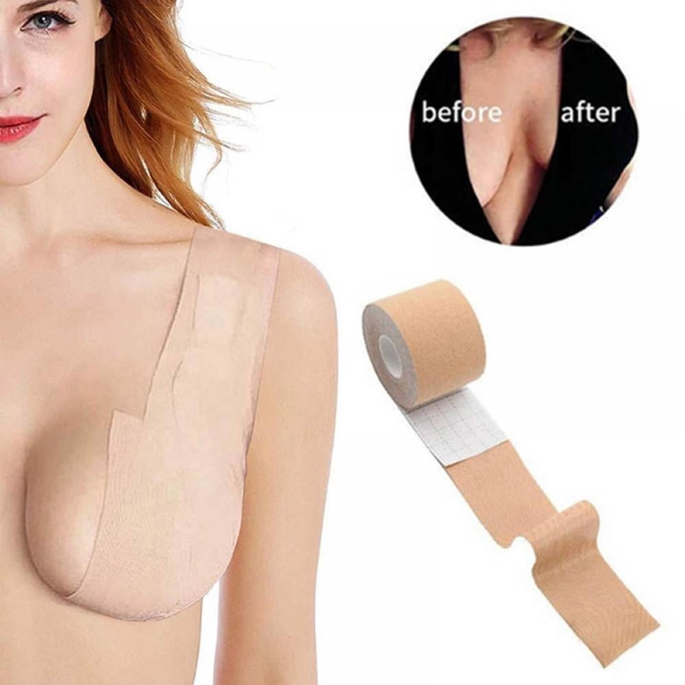 Lady Invisible Bra Body Tape Lift Nipple Cover Bra Intimates Stick Up Lift Boob Tape Sexy Lingerie Women Bras Adhesive Bralette Stickers