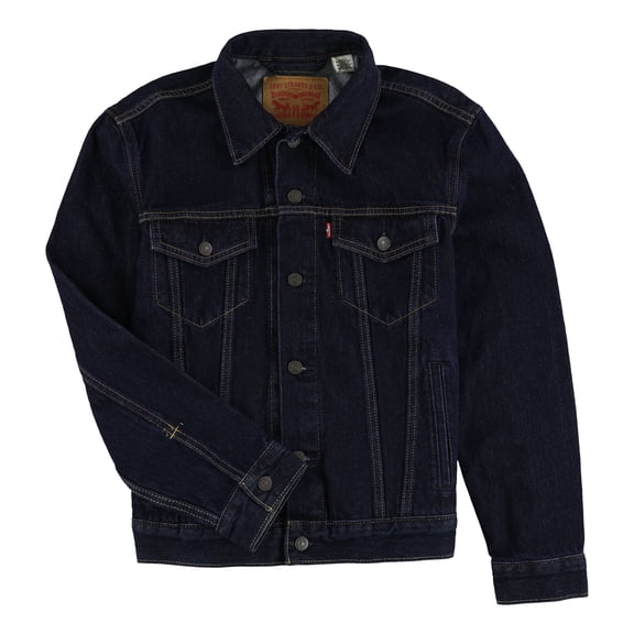 Levi's Mens Trucker Jean Jacket, Blue, Small