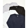 thumbnail image 5 of Galaxy by Harvic Boys Long Sleeve Shirts - 4 Pack Basic Pullover V Neck Shirts for Boys (S-XL), 5 of 7