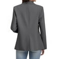 thumbnail image 6 of hotojiny Women Blazers Long Sleeve Casual Work Office Suit Jacket with Pockets Lapel Loose Fit Casual Business Blazers Outerwear, 6 of 7
