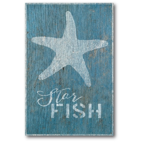 Courtside Market Star-fish Gallery-Wrapped Canvas Wall Art, 12x18