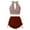 Deep Red, variant on Womens Bikini Swimsuit – Separate Fashion Plaid Pattern, Sexy Checkered Two-Piece, Built-in Padding, No Underwire for Beach Pool,Gray M