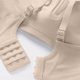 thumbnail image 4 of LOVZFMLL Soutiens-Gorge pour Femmes Couleur Unie Sans Couture Style Mince Rassemblé et Rassemblée Accessoire Soutien-Gorge Beige 2TG, 4 of 6