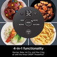 thumbnail image 5 of Ninja Crispi Air Fryer, Microwave, Freezer & Dishwasher Safe, Non Toxic Glass Portable Cooking System,, 5 of 11