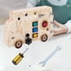 thumbnail image 5 of tablero ocupado,Juguetes educativos de tablero ocupado Montessori de madera,Juguetes de aprendizaje temprano Material didáctico Jardín de infancia,Electronic Busy Board Switch Juego, 5 of 8