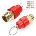 thumbnail image 2 of 1KG 3KG 4KG 5KG 6KG 7KG 8KG 10KG Air Compressor Safety Release Relief Valve Connector Air Gas Pressure Relief Regulator 1/4'' ,Stable Performance, 2 of 5