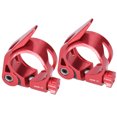 thumbnail image 4 of 2PCS Sturdy Durable 31.8MM Bicycle Tube Clamp, Bicycle Seatpost Clip, For Bicycle Pipe Clamps Cycling Accessory Riding Bike Seatpost Tube Mountain Bike Red,Black,Blue,Gold, 4 of 8