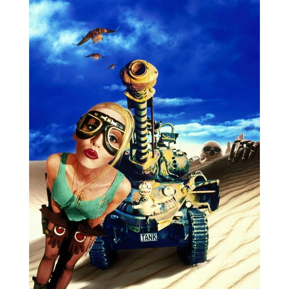 Lori Petty 24x36 HD Aluminum Wall Art Tank Girl