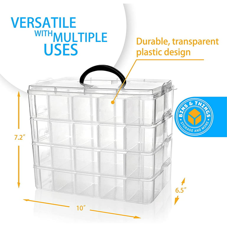  Bins & Things Stackable Storage Container