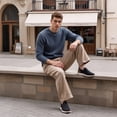 thumbnail image 6 of ShySun Mens Casual Oxfords Shoes Mesh Breathable Walking Work Sneakers Comfortable Lightweight, 6 of 10