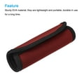 thumbnail image 4 of Uxcell Identifier Suitcase Wrap Accessories Luggage Handle Grips, Red 2 Pack, 4 of 5