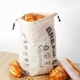 thumbnail image 5 of Sourdough Bread Bag, 16.77 x 12.48 in, Food-Grade TPU & Cotton, Breathable Fermentation Cover, Keeps Homemade Bread Fresh & Tasty, 5 of 9