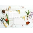 thumbnail image 4 of Inkdotpot 4x6 Inch Recipe Cards (Set of 50) , Thick Double Sided Premium Card Stock- Modern Style White Recipe Notecards for Weddings- Bridal- Baby Shower - Floral Theme, 4 of 6