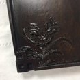 thumbnail image 3 of Mano Tallada Ebony Coaster Holder Tea Ceremony Accesorio Orquídea, 3 of 9