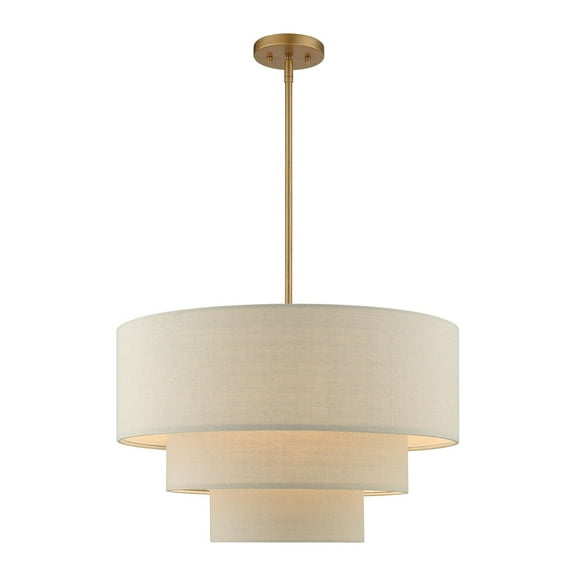 Livex Lighting - Bellingham - 4 Light Pendant In Mid-Century Modern Style-22.5