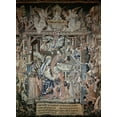 thumbnail image 2 of Unknown 14x18 Gold Ornate Wood Framed with Double Matting Museum Art Print Titled - Adoration of The Magi, 2 of 4