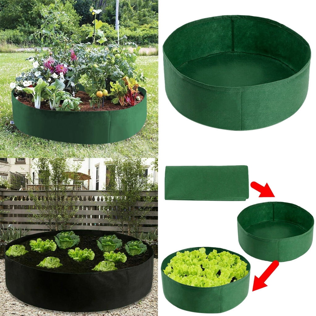 3 x Foldable Flower Pot Balcony Plant Pot Plant Pot pflanzsack Plant Bag 