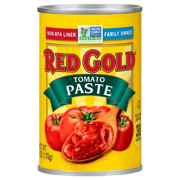Red Gold Tomato Paste, 6 oz Can