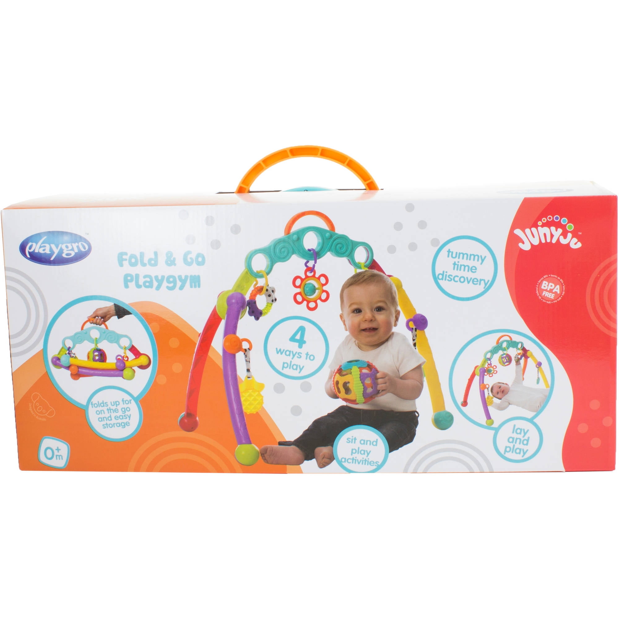 playgro fold and go play gym