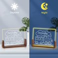 thumbnail image 4 of Luz de noche de tren personalizada para niños, regalos de cumpleaños de Navidad para niños personalizados, luz de noche de acrílico, decoración de guardería para bebé personalizada, lámpara de noche c, 4 of 6