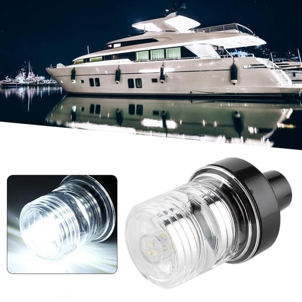 Luz LED Para Barcos, Luz Impermeable Para Barcos De Alta Visibilidad 250LM, Para Barcos De Pesca Para Yates