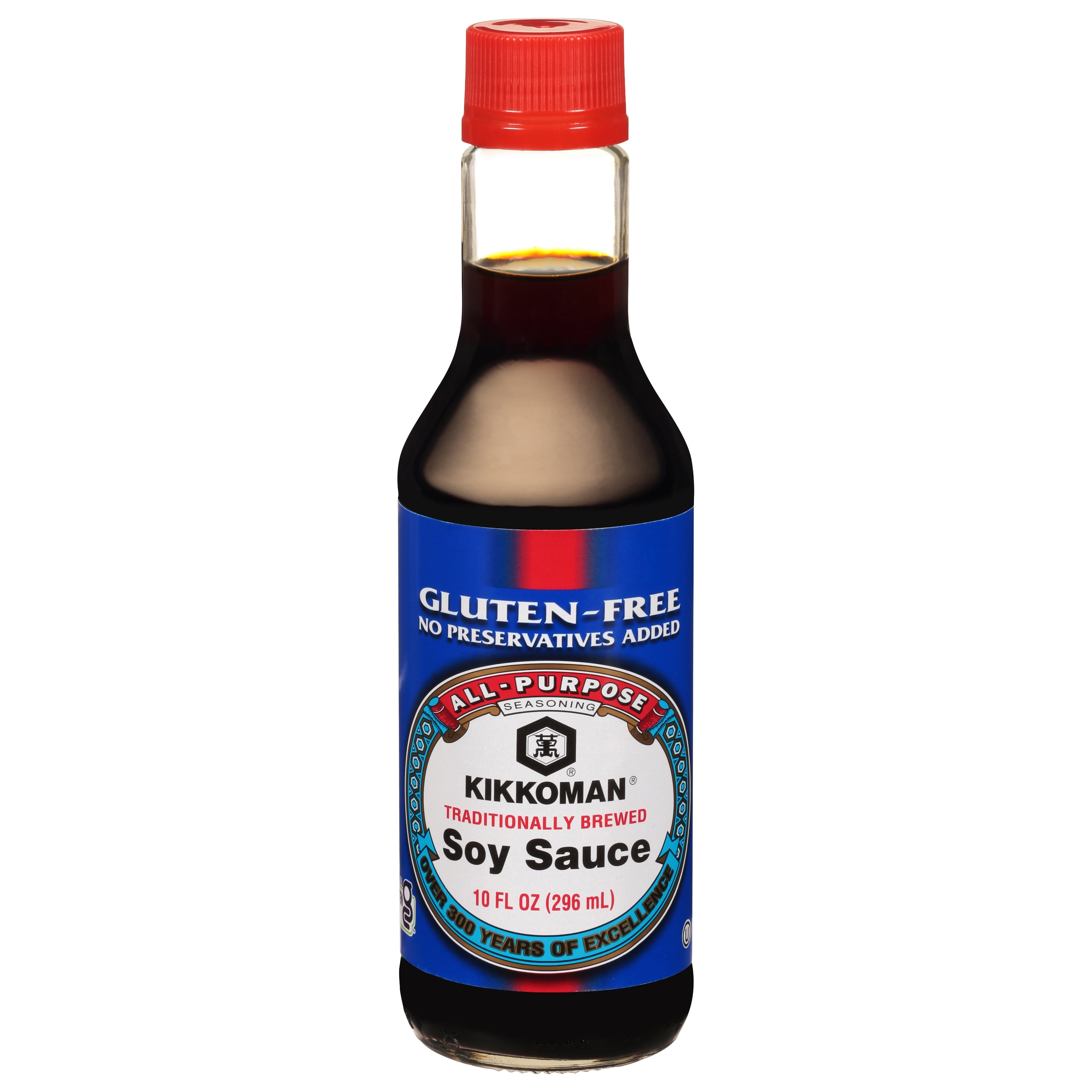 (3 pack) Kikkoman Gluten-Free Soy Sauce, 10 oz Bottle