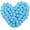Sky Blue, variant on Dalrosia 150PCS Pom Poms, Fuzzy Pompom Puff Balls, 1 Inch Craft Pom Poms Balls for DIY, Arts, Crafts Projects, Birthday Decorations