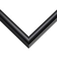 thumbnail image 4 of Picture Frame Moulding (Wood) 18Ft Bundle - Traditional Black Finish - 1.125" Width - 3/8" Rabbet, 4 of 4
