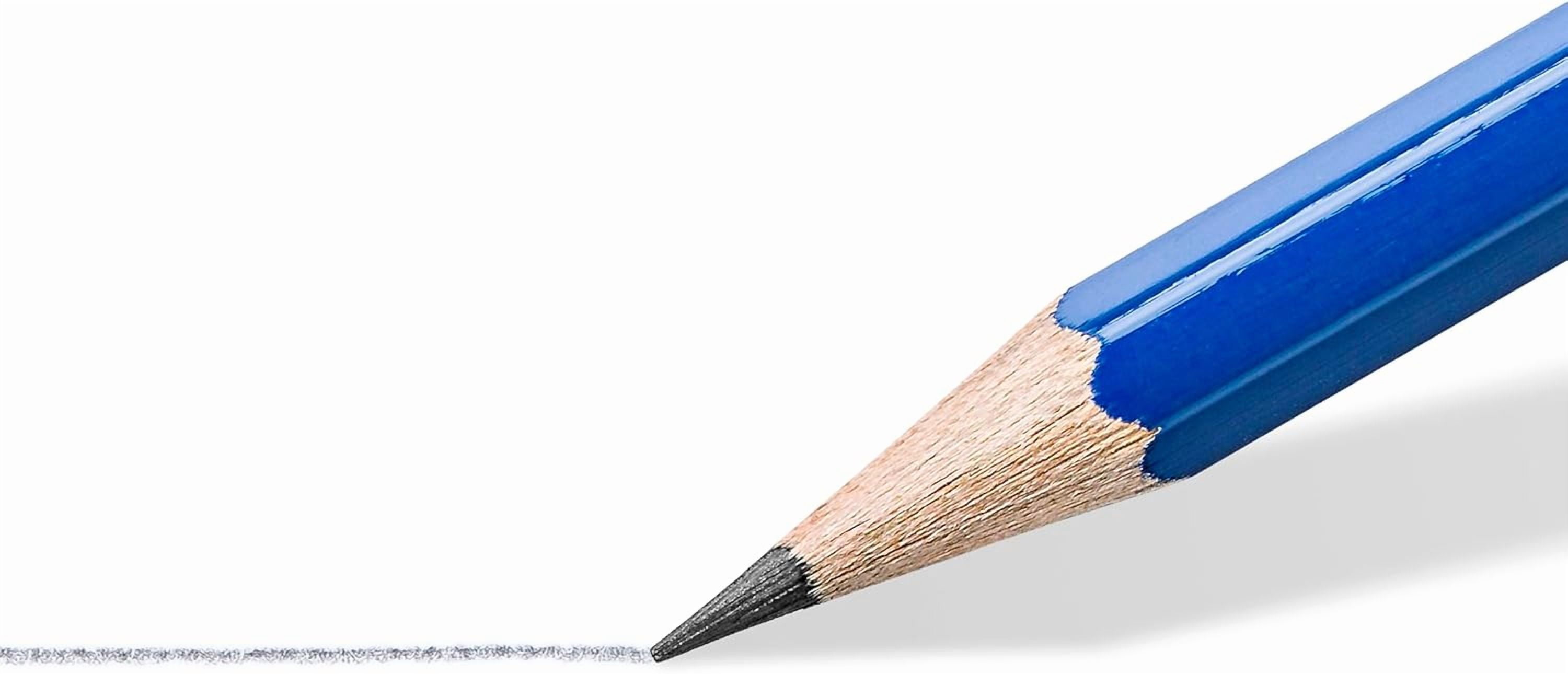 STAEDTLER Norica Pencil Set 24 Pack (24 sets of 101 pcs) - 50 Pre-sharpened #2 HB Pencils with 50 Eraser Caps & Double-Hole Sharpener, Break-Resistant Lead