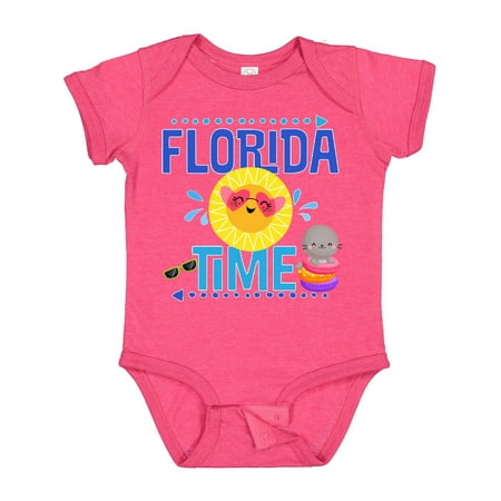 

Inktastic Florida Time Summer Vacation Gift Baby Boy or Baby Girl Bodysuit