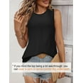 thumbnail image 3 of Zeagoo Tank Tops for Women 2025 Sleeveless Crew Neck Shirts Eyelet Casual Summer Top Dressy, 3 of 7
