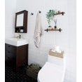 thumbnail image 4 of Estantes flotantes de madera para montar en la pared, estilo moderno de granja, estantería de almacenamiento decorativa con soportes en U para dormitorio, baño, sala de estar, cocina, oficina, juego, 4 of 7