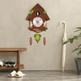 thumbnail image 4 of pitrice Vintage Style Cuckoo Wall Clock Hanging Alarm Silent for Office C, 4 of 8